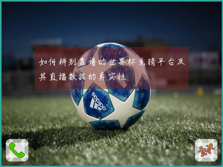 如何辨别靠谱的世界杯竞猜平台及其直播数据的真实性