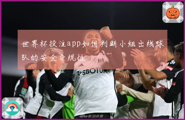 世界杯投注app如何判断小组出线球队的安全合规性