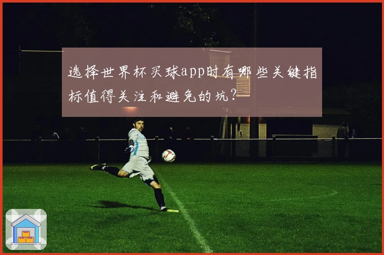 选择世界杯买球app时有哪些关键指标值得关注和避免的坑？